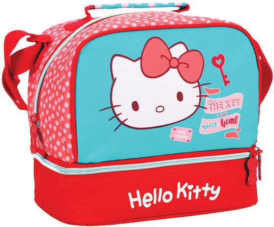 Gim Τσαντακι Φαγητου Obαλ Hello Kitty Sweetheart 335-74220