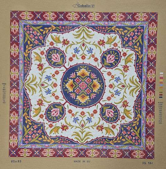 Gobelin L 35.144 Σταμπωτό Καρέ 85x85εκ