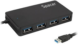 Spacer USB Хъб с 4 Порта (USB-A)