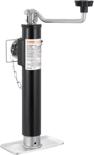 Vevor Trailer Jack Weld-on Pipe Mount Swivel Trailer Jack 2000 Lbs 10" Travel