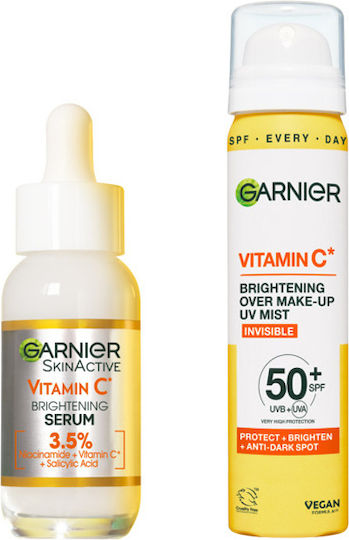 Garnier Skinactive Vitamin C Σετ Περιποίησης για Λάμψη 2τμχ