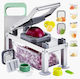 Vevor Stainless Steel Vegetable Chopper 9pcs