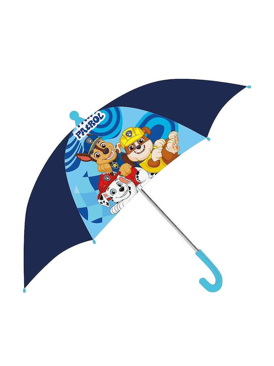 Paw Patrol Παιδική Ομπρέλα Μπαστούνι Μπλε 70εκ.
