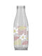 Homestyle Bottle Water Glass with Screw Cap Transparent 1000ml