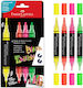 Faber-Castell Acrylic Markers Neon Colours 4pcs
