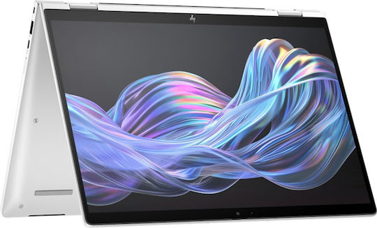HP EliteBook X Flip G1i 14" IPS FHD+ Ecran Tactil (Ultra 5-228V/32GB/512GB SSD/W11 Pro) Argintiu Glacier (Tastatură Internațională Engleză)