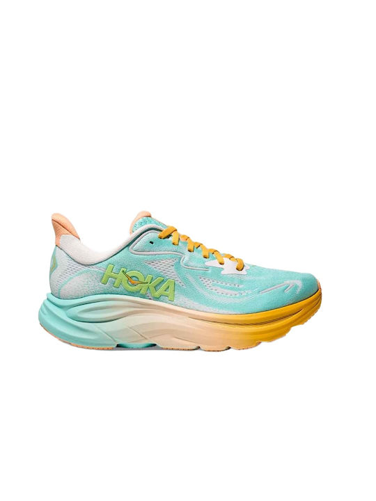 HOKA Clifton 10 Sport Shoes Training Blue Water...