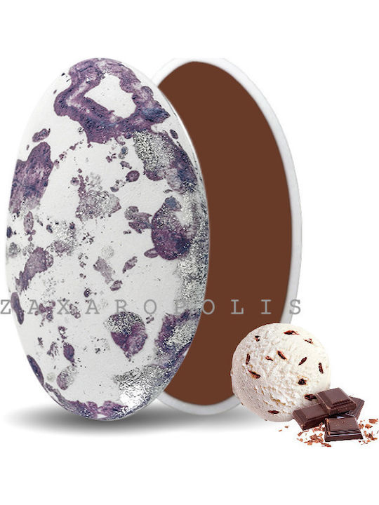 Zaxaropolis Κουφέτα Choco Splash în Formă Clasic cu Aromă de Ciocolata Violet 1000gr