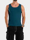T-shirt Πετρόλ