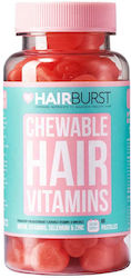Hairburst Chewable Hair 60 ζελεδάκια Φράουλα Hairburst Chewable Hair 60 ζελεδάκια Φράουλα