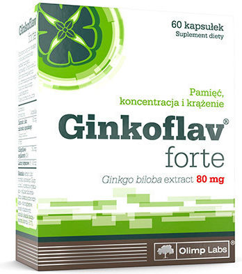 Olimp Sport Nutrition Ginkoflav Forte 80mg 60 Капсули