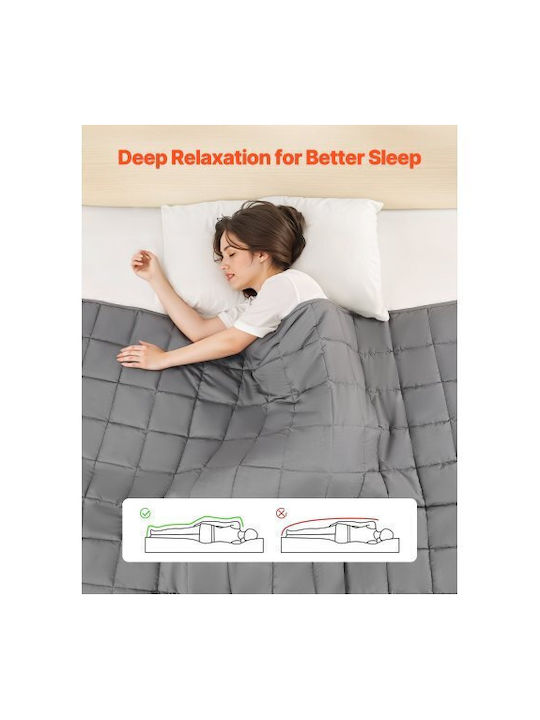 Vevor King Size Gravity Blanket 223x264cm Cool