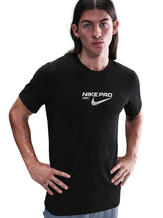 Dri-fit Dri-Fit Спортна Тениска Черна