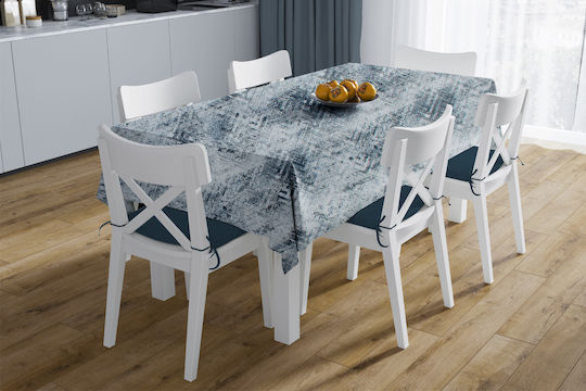 Dimcol Τραπεζομάντηλο Αλέκιαστο Skid Marks 471 Blue 140x180εκ.
