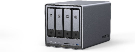 Ugreen DXP4800 NAS Turn cu 4 sloturi pentru SSD și 2 porturi Ethernet