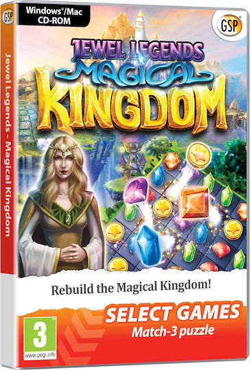 Jewel Legends Magical Kingdom PC Game (Used)