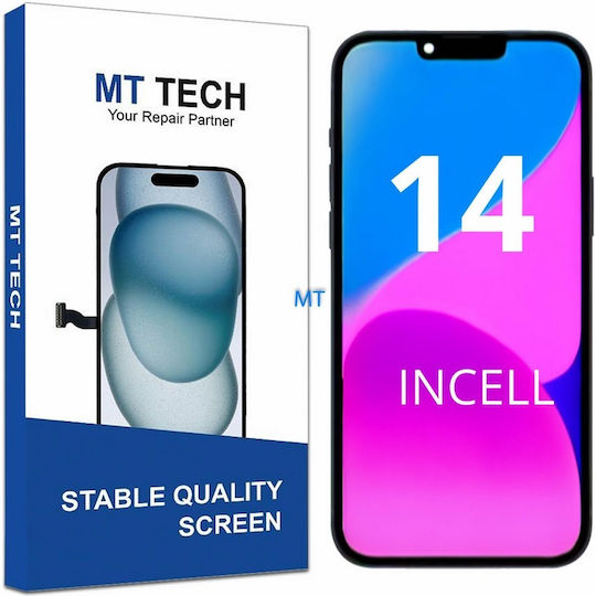 Οθόνη με Μηχανισμό Αφής για iPhone 14 (Μαύρο)