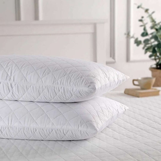 Lenjerii Deosebite Set Protecții pentru Pernă Impermeabile Alb 50x70cm.