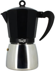 Menastyl Μπρίκι Espresso 12cups Ασημί