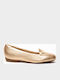 Modare Γυναικεία Μοκασίνια σε Χρυσό Χρώμα