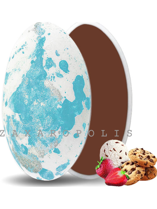 Zaxaropolis Κουφέτα Choco Splash σε Σχήμα Κλασικό με Γεύση Σοκολάτα Γαλάζιο 1000gr