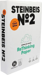 Steinbeis No 2 Classic White Rethinking Paper A4 80 G/m2 500 Sheets 100% Recycled 5 Packs