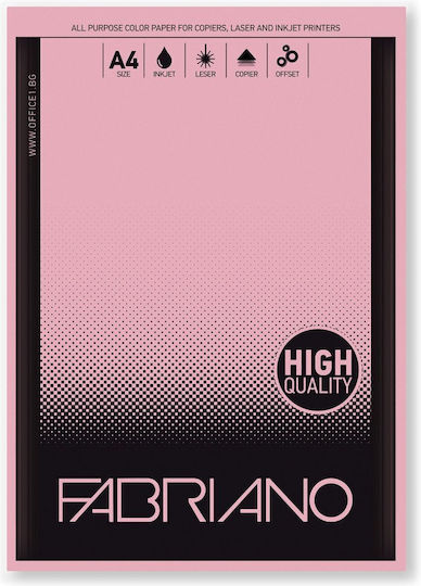 Hârtie de Copiat Fabriano A4 160 G/m2 Roz 50 de Foi