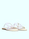 Sandale Casual Damă de Piele Anatomici Bej