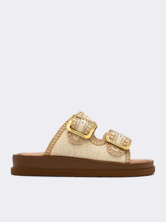 Myconian Greek Sandal Δερμάτινα Γυναικεία Σανδά...