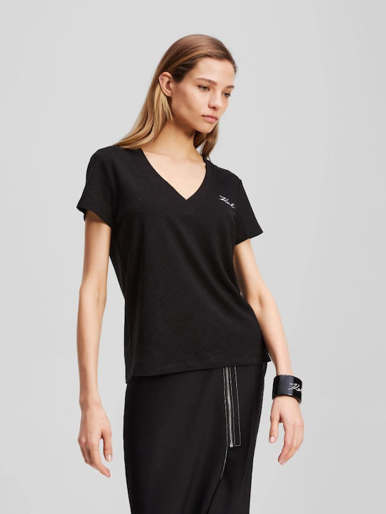 Karl Lagerfeld T-Shirt Black
