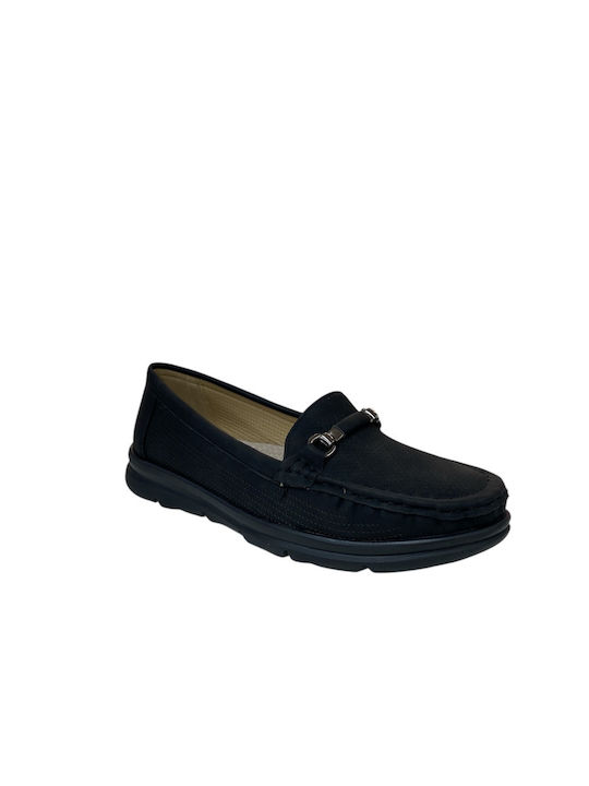 Damen Mokassins in Schwarz Farbe