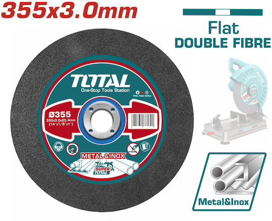 Total Cutting Disc Metal Hole Diameter 355mm 5pcs