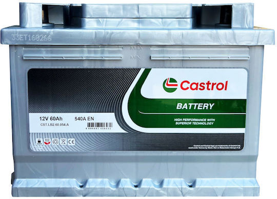 Castrol Μπαταρία Αυτοκινήτου με Χωρητικότητα 60Ah και CCA 540A