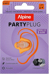 Alpine Partyplug Silicone Earplugs 2 Pieces