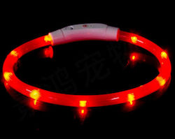 Pet Collar Light Led Red Pet Collar Light Led Red