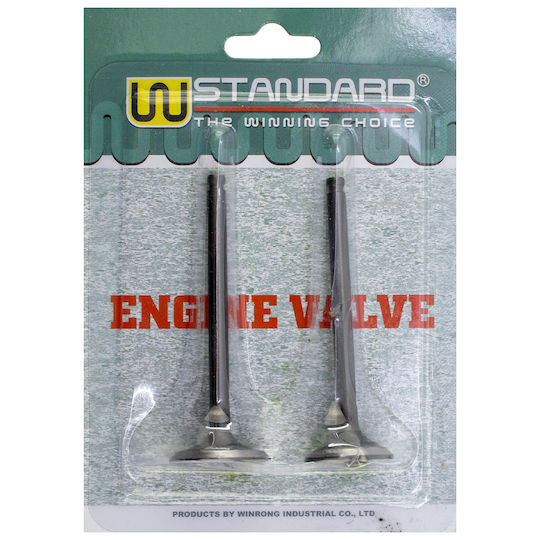 W Standard Motorcycle Intake & Exhaust Valves Yamaha Crypton R 105 / Crypton R 115 / Crypton T 110