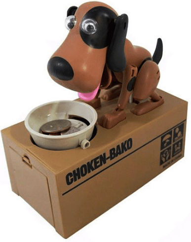 Money Box Toy Hungry Dog My Dog Piggy Bank Mdpb-22