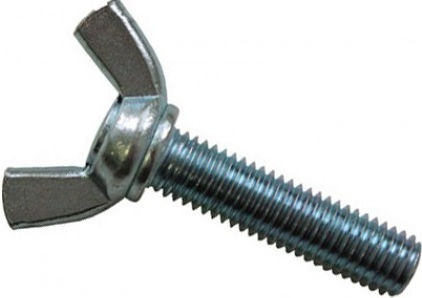 Butterfly Nut 8mm Male galvanized