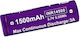 Battery Vapcell 14500 F15 1500mah 3a