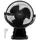 Wiederaufladbarer Clip-On Schreibtischventilator 15,5 cm 360° Rotation Leise USB-C