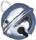 Metallisches Glockenläutchen Silber 29mm