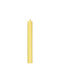 Butlers Decorative Yellow Taper Candle 18cm