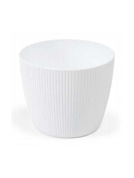 Lamela Pot Plastic White