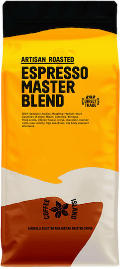 Coffee Island Espresso Kaffee Espresso Master Blend Bohnen 1kg
