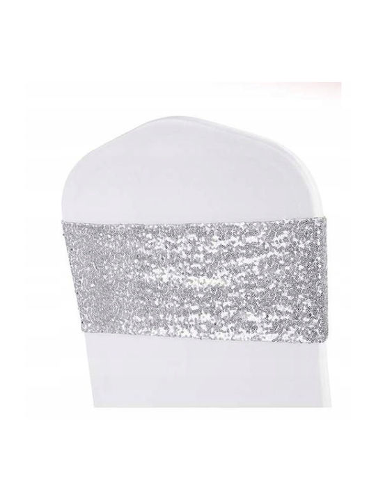 Meble odNowa Ελαστικό Κάλυμμα Καρέκλας Silver 14x50cm