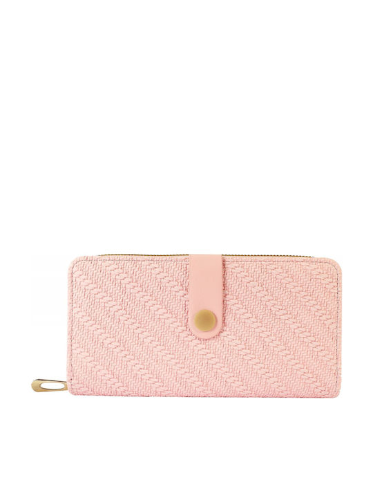 Large Women's Wallet Classic Pink