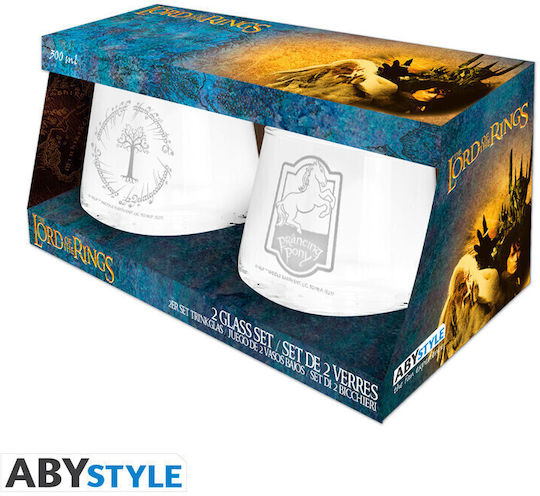 Abysse Lord Of The Rings - Prancing Pony Wasserbrillen Glas 2Stücke