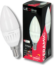 LED line LED-Lampe Dimmbar 9W für Fassung E14 Naturweiß LED line LED-Lampe Dimmbar 9W für Fassung E14 Naturweiß
