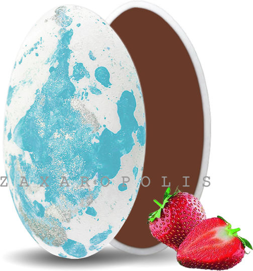 Zaxaropolis Бадеми Choco Splash във Форма Класически с Вкус Ягода Светлосин 1000гр