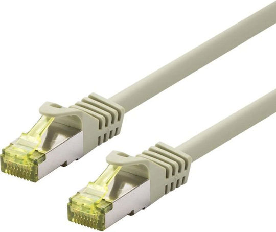 Logon Cablu Patch Sftp Awg26 Lsoh 0.25m Cat6a 500mhz Culoare Fildeș Tcr6ass0025i
